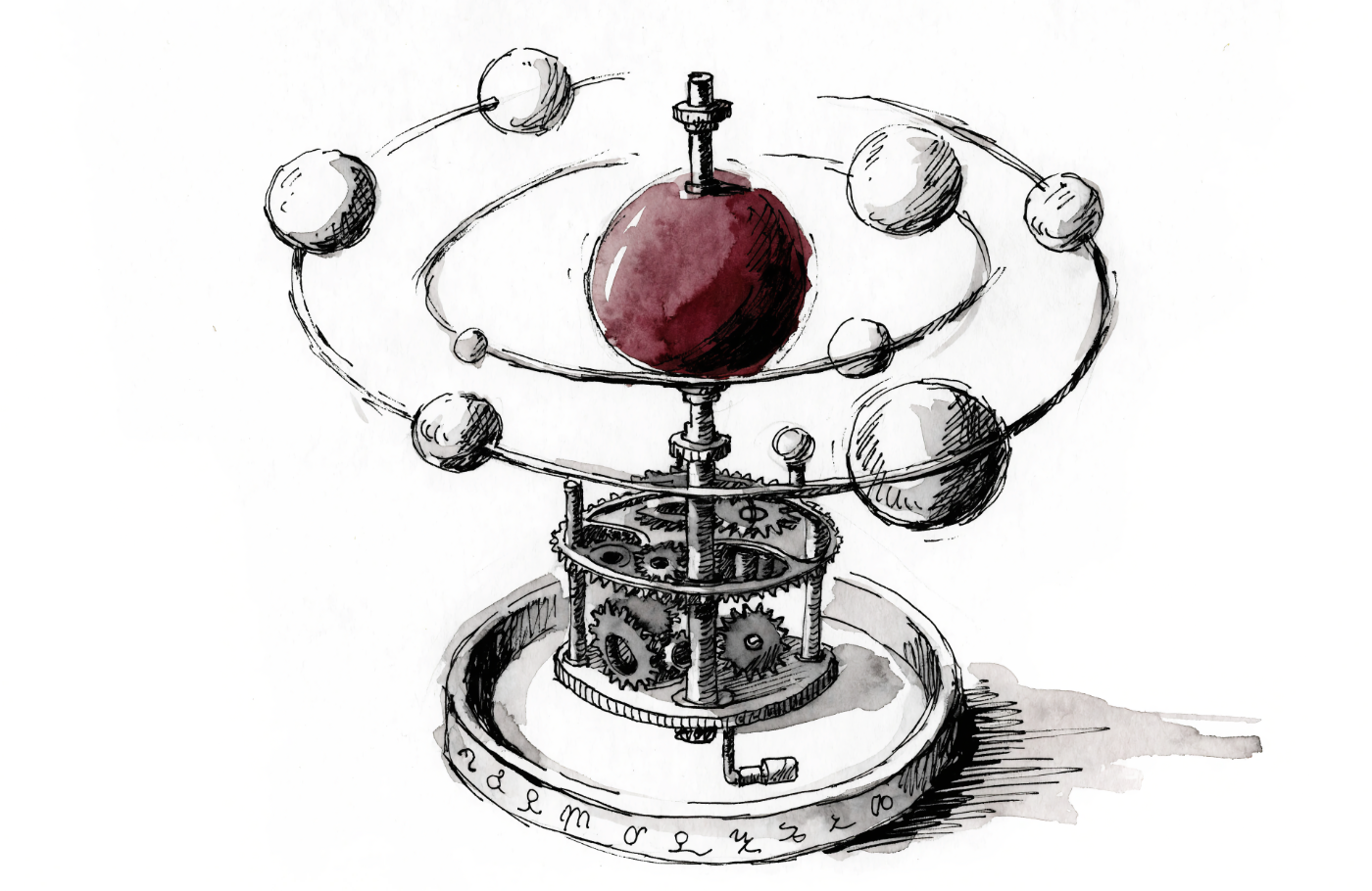 Orrery Sketch - Data Controller and Processor